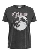 Carmiko Luna Life Ss Reg Tee Jrs Grey ONLY Carmakoma