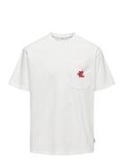 Onsarchie Life Rlx Ss Tee White ONLY & SONS