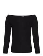 Viscose Long Sleeve Off Shoulder To Black Rosemunde Kids