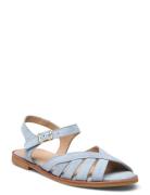 Sandals - Flat - Open Toe - Op Blue ANGULUS