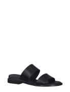 Women Slides Black Tamaris