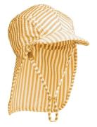 Lusio Seersucker Sun Hat Yellow Liewood