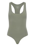 Flex Bodysuit Green Organic Basics