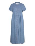 Aliyall Maxi Dress Blue Lollys Laundry