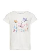 Top Ss Butterfly And Flower White Lindex