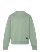 Light Terry Solo Sweatshirt Green Mads Nørgaard