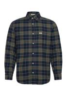 1 Pkt Flannel Shirt Green Wrangler