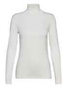 Slhanadi Rollneck Ls White Soaked In Luxury