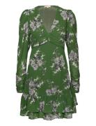 Spring Mini Dress Green By Ti Mo