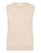 Kalizza Knit Slipover Cream Kaffe