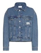 Boxy Denim Jacket Blue Calvin Klein Jeans