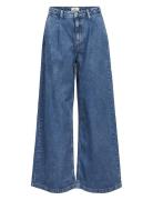 Objmoji Denim Mw Wide Jeans 135 Blue Object