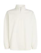 Colorblock Half Zip White Calvin Klein Jeans