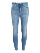 High Rise Super Skinny Ankle Blue Calvin Klein Jeans