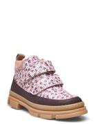 Shoes - Flat - With Velcro Pink ANGULUS