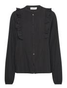 Rwchantel Ls Shirt Black Rosemunde