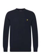 Cotton Merino Crew Neck Jumper Navy Lyle & Scott