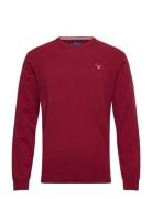 Superfine Lambswool Crew Burgundy GANT