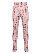 Pippi And Friends Leggings Pink Martinex