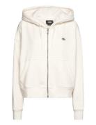 Oakport Zip Hoodie Cream Dickies