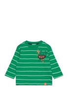 T-Shirt L/S Green United Colors Of Benetton