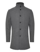 Bs Ontario Slim Fit Coat Grey Bruun & Stengade