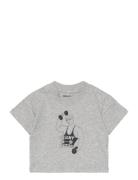 Weight Lifting Sp Ss Tee Grey Mini Rodini