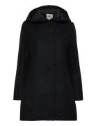 Crysta Coat Black Cream