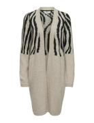 Onljade Zebra Ls Cardigan Cc Knt Beige ONLY