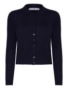 Polo-Neck Cardigan Black Mango