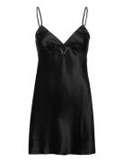 Nightshade Silk Nightdress Black CHANTELLE