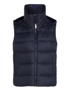 Lw Down Casual Vest Navy Tommy Hilfiger