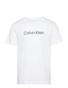 Inst. Logo Ss T-Shirt White Calvin Klein