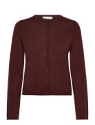 Cardigans Long Sleeve Burgundy Marc O'Polo