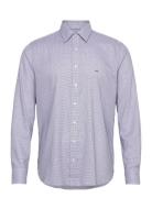 Modern Check Slim Shirt Blue Michael Kors