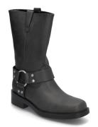 Onlbax-1 Pu Biker Boot Black ONLY