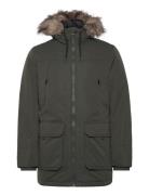 Jjeconstruct Faux Fur Parka Sn Green Jack & J S