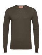 Adam Supima O-Neck Knit Khaki Mos Mosh Gallery