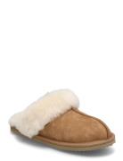 Rhbrisbane Shearling Reversed Slipp Brown Rosemunde