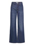 Danila Wideleg High-Rise Jeans Blue Mango