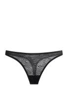 Marble Thong Black Dorina