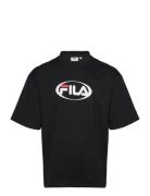 Lemoore Over D Logo Tee Black FILA