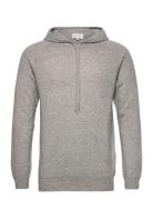 Man Front Pocket Hoodie Grey Davida Cashmere