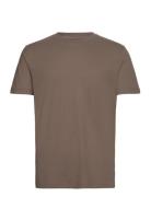 T-Shirts Short Sleeve Brown Marc O'Polo