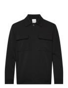 Pocket Overshirt Black Lindbergh