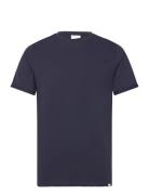 Nørregaard Tonal T-Shirt Navy Les Deux