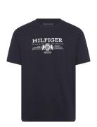 Hilfiger Crest Emrbo Tee Navy Tommy Hilfiger