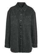 Nmalva L/S Denim Shacket Az387Bl Fw Noos Grey NOISY MAY