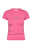 Dot Ruched Tee Pink Juicy Couture