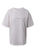 Over D Tee S/S White Hound